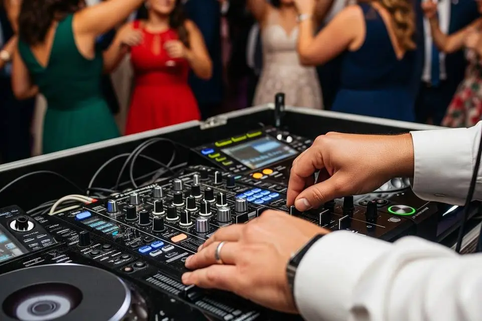 DJ en la fiesta